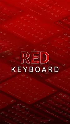 Red Keyboard For Android android App screenshot 4